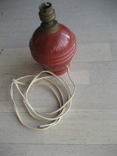 lampe poterie  diametre 10 cm environ