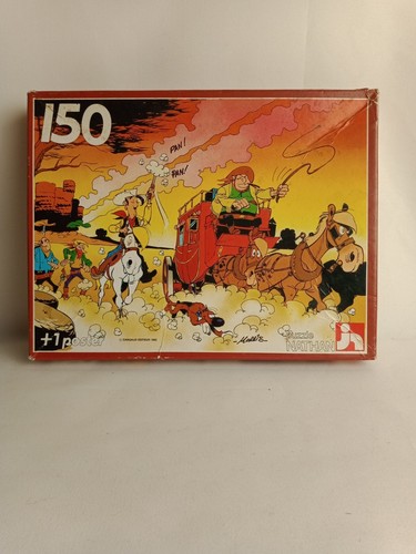 Puzzle lucky luke attaque de - lucky, l'attaque