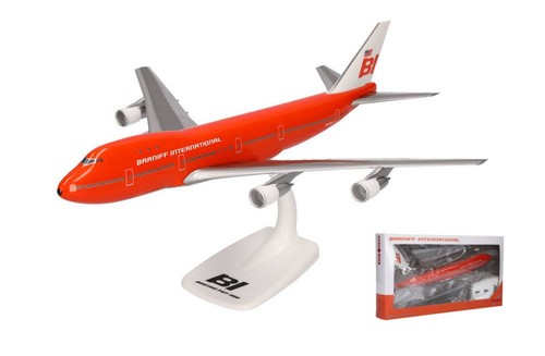 Herpa boeing 747 100 braniff - boeing, 747-100