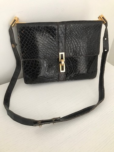 Vintage sac main - vintage, cuir