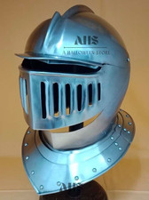 Casque burgonet visière