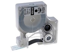 S0720500 Ruban 12 mm 7 m incolore Couleur du dessin : noir DYMO