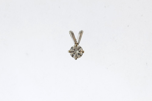 14k blanc 40ct rond - blanc, 0.40ct