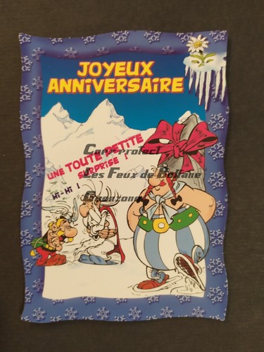 Joyeux anniversaire asterix - joyeux,