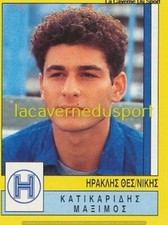 153 IRAKLIS THESSALONIKI GREECE STICKER PANINI PODOSFAIRO 1994 1995