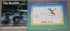 2 Book Lot.Real Love, The Drawings For Sean, John Lennon.The Beatles - a diary.