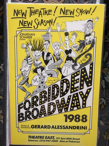 Forbidden broadway rare off - broadway,
