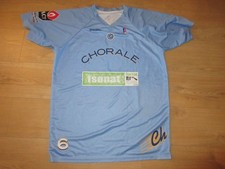 MAILLOT BASKET CHORALE ROANNE PORTé COLEMAN COLLINS 6 éCHAUFFEMENT 3XL XXXL