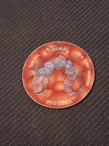 Pog pokemon 100 208 onix - n,