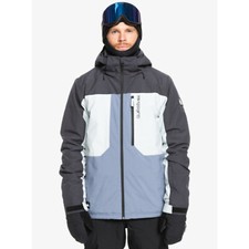 Quiksilver Dawson Veste 10k Flint Stone 2025 Snowboard Ski Nouveau S M L XL