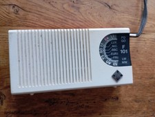 MINI RADIO VINTAGE ORANGE BLANC PHILIPS TELEFUNKEN