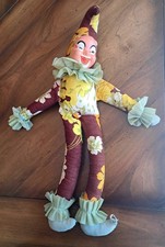 Poupée Pantin Arlequin Clown