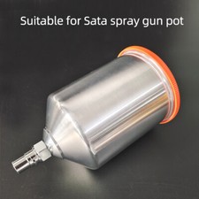 Pot de pistolet pour réservoir scellé de peinture de voiture générale sata 600ml