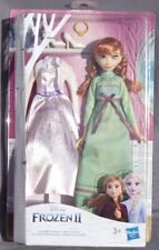 ANNA set poupée + tenue REINE DES NEIGES 2 Frozen Elsa Olaf Nokk Hasbro 2019 NEW