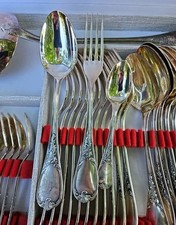 ménagère métal argenté ERCUIS modèle Dubarry argenterie argent 37 pièces XXE 