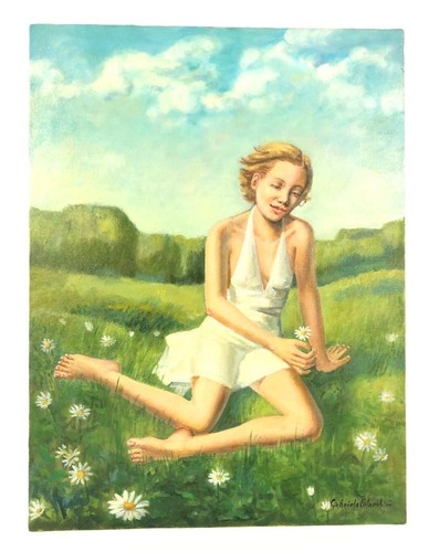 Peinture huile sur toile - sur,