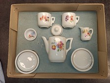 Jouet Ancien Dinette Service A The En Porcelaine État Neuf Annees 1950-1960