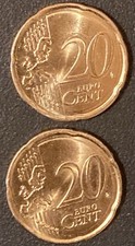 2 Belle Pièce Neuve de 20 centimes "Joséphine Baker" année 2024 .