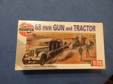 JOUET - MAQUETTE ENGIN MIL ITAIRE - AIRFIX - 1/72 - 88 mm and TRACTOR  - NEUF