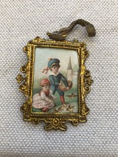 Gerlach Tableau Maison De Poupée Ancienne Vers 1890