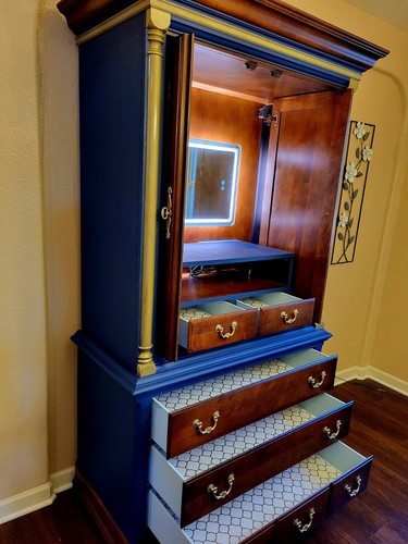 Remodeled armoire fort - remodeled, in