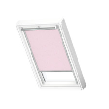 VELUX DKL MK04 4659S Store Occultant Kids Etoiles Roses Manuelle Cadre Alu
