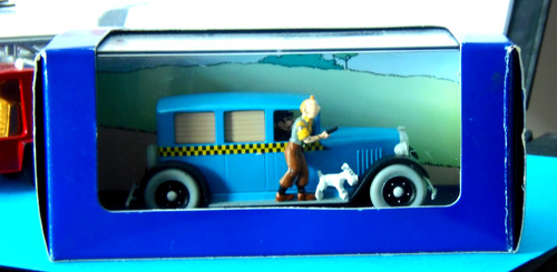 Voiture tintin le taxi - tintin,