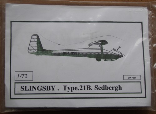Planeur slingsby type 21b - planeur,