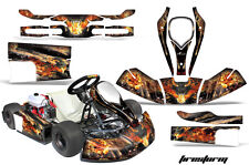 Autocollants Graphiques De Karting Pour JR CRG Cadet Bambino FIRESTORM K