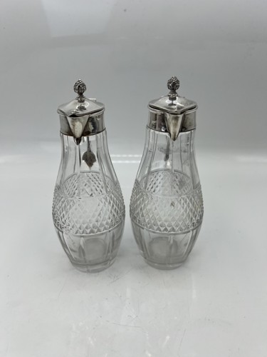 Paire carafes burettes - carafes,