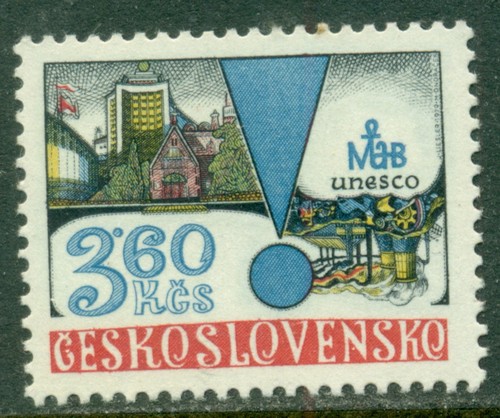 Czechoslovakia 1979 unesco - 1979,