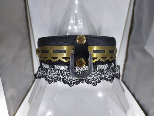 Collier ras cou anneau - collier,