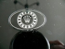 Rare Boîte noire laquée pour montre Rolex