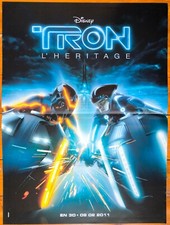 TRON LEGACY Jeff Bridges moto ORIGINAL french movie