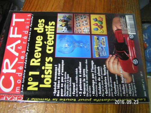 Revue craft modeles - &,