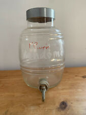 Fontaine à Parfum Vendôme en verre, forme Tonneau, distributeur.