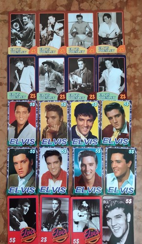 Lot telecartes elvis - lot,