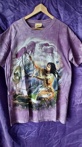 Shirt indienne loups fond - et,