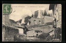 CPA Poncin, Le Chateau 