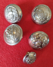 Lot BRITISH Scottish Button Ambulance Uniform KC Original