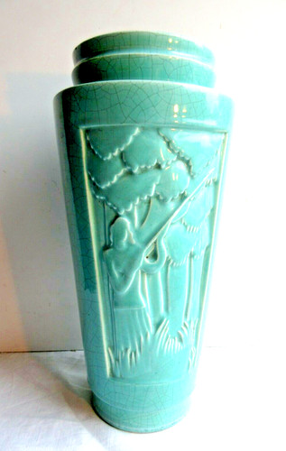 Vase art déco céramique - vase, déco,