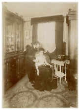 Séance d'électrothérapie dans un cabinet médical  Tirage citrate  13x18