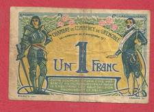 Billet de nécessité  1 franc