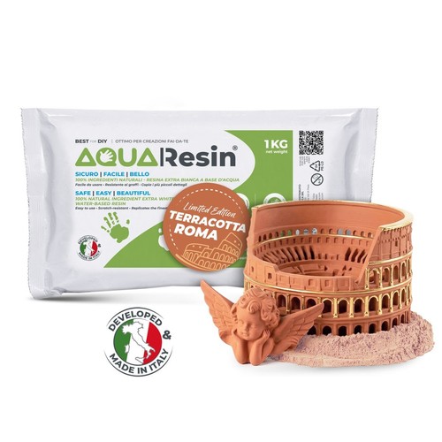 Résine aqua terre cuite - cuite, rome