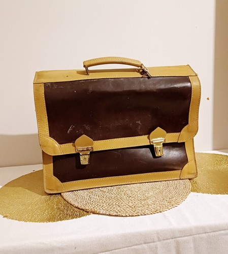 Sacoche vintage cuir - sacoche,