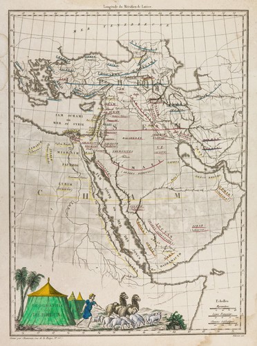 1812 carte ancienne - 1812,, hébreux