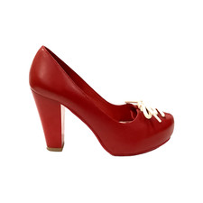 Women red super high heel - super,