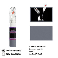POUR ASTON MARTIN MARIANA BLUE 5069D Kit de fixation brosse à peinture de ret...