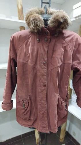 Giaccone cuir femme - en,