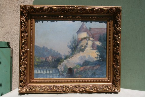 Tableau peinture huile - tableau,